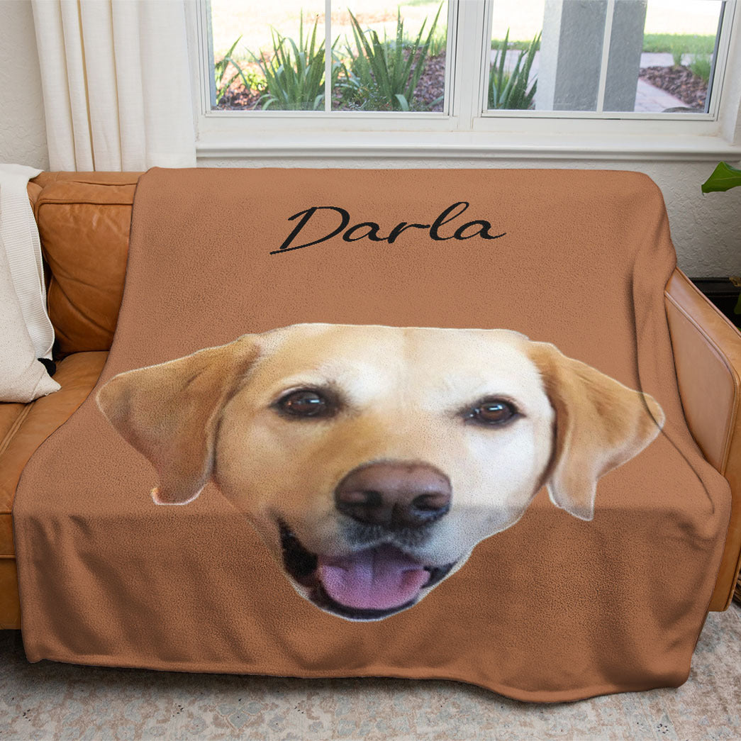 Personalized Pet Soft Blanket