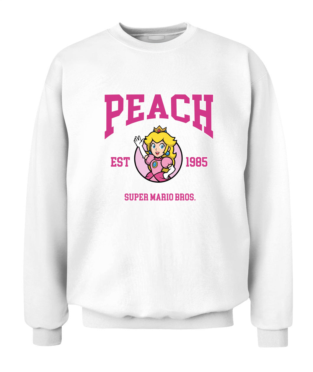 Classic Mario Princess Peach 2-Side Printed Graphic Shirt