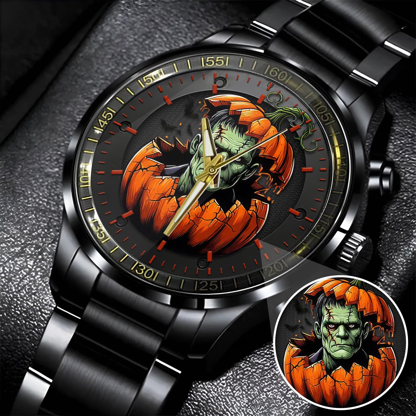 Halloween Horror Movies Personalized Quartz Watch