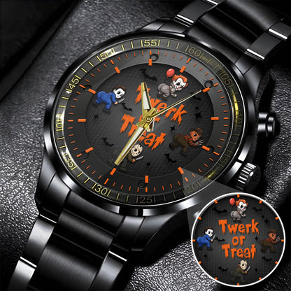 Halloween Horror Movies Twerk Or Treat Personalized Quartz Watch