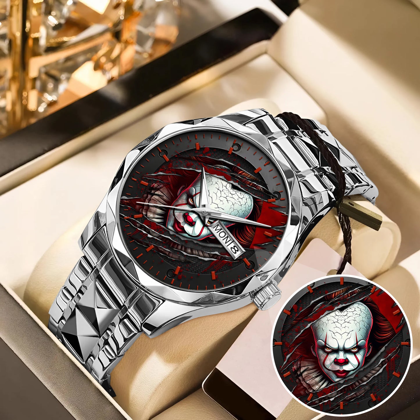 Halloween Horror Movies Personalized Quartz Watch