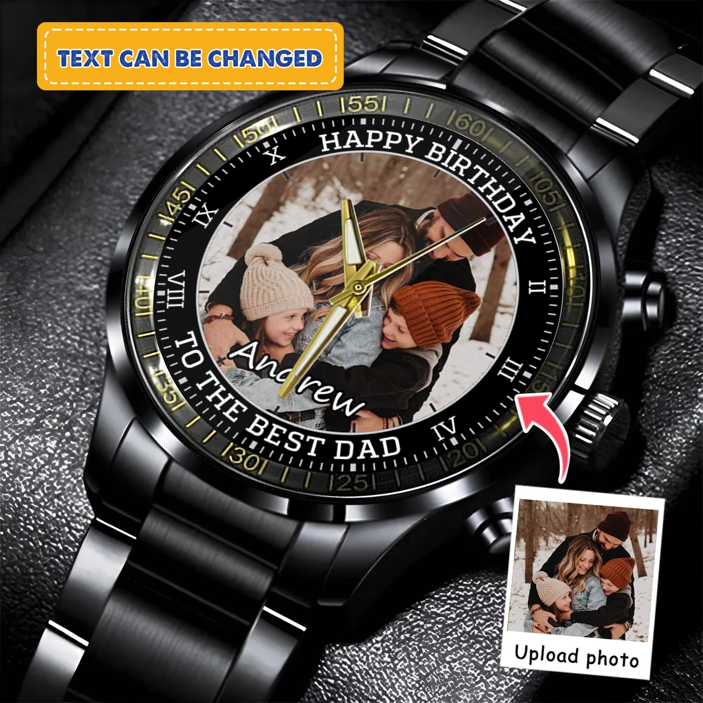 The Best Family Personalized Photo Watch
