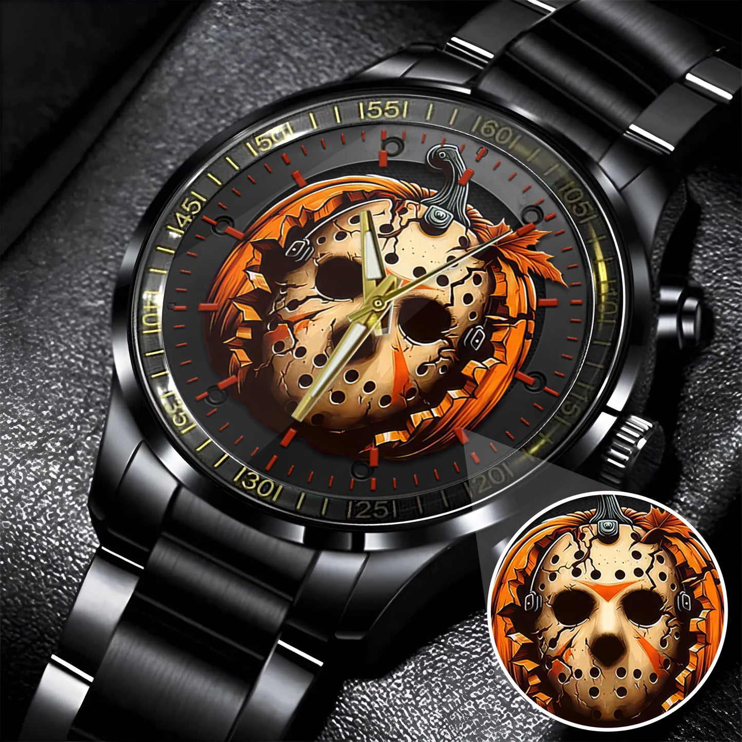 Halloween Horror Movies Personalized Quartz Watch