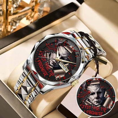 Halloween Horror Movies Just The Tip Personalized Quartz Watch