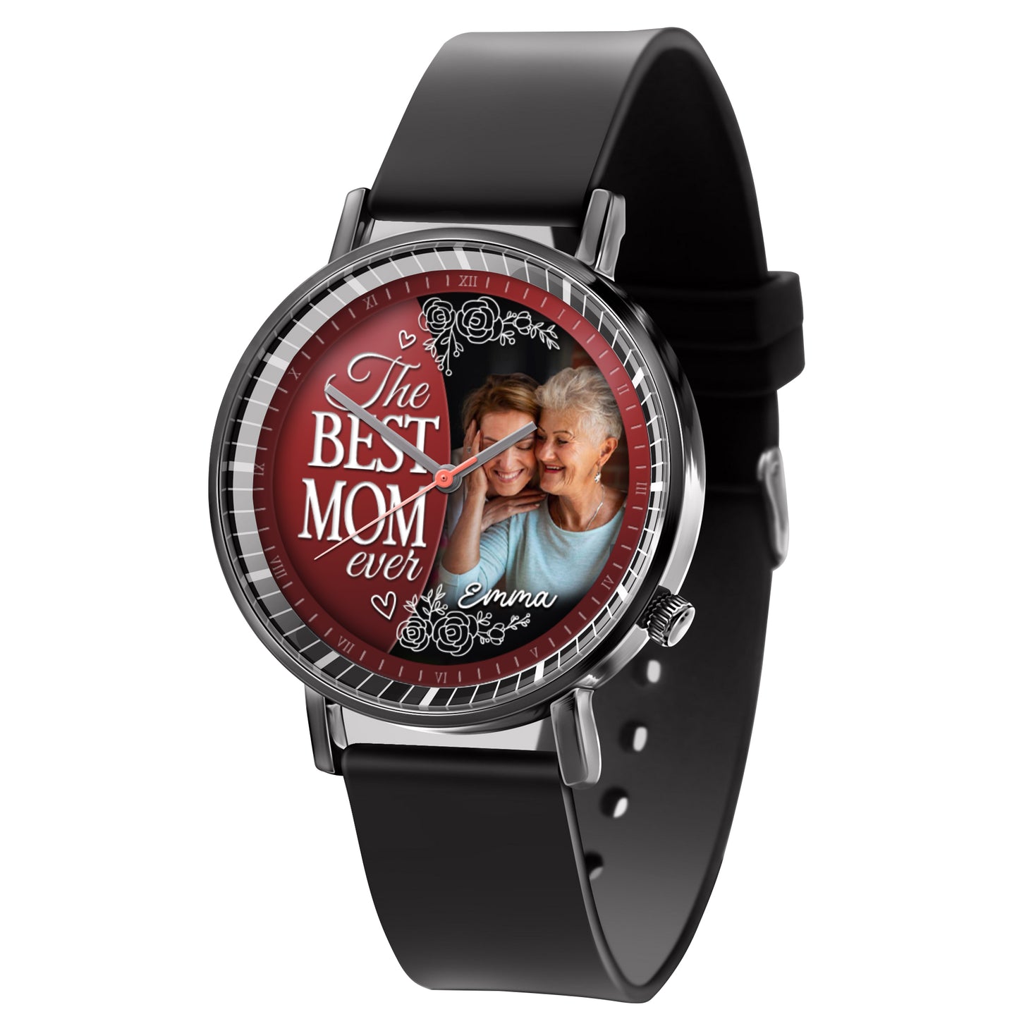 Mother's Day Gift For Best Mom Ever Personalized Photos Quartz Watch