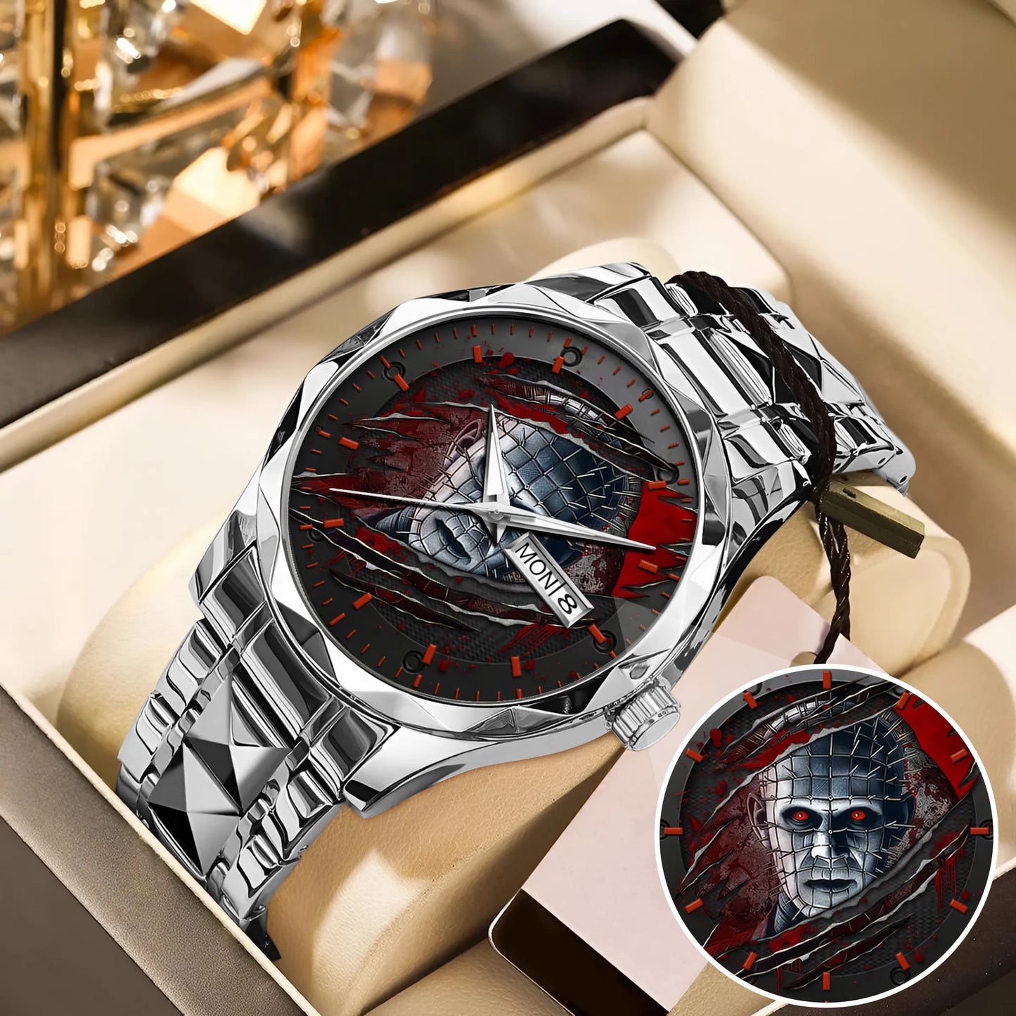 Halloween Horror Movies Personalized Quartz Watch