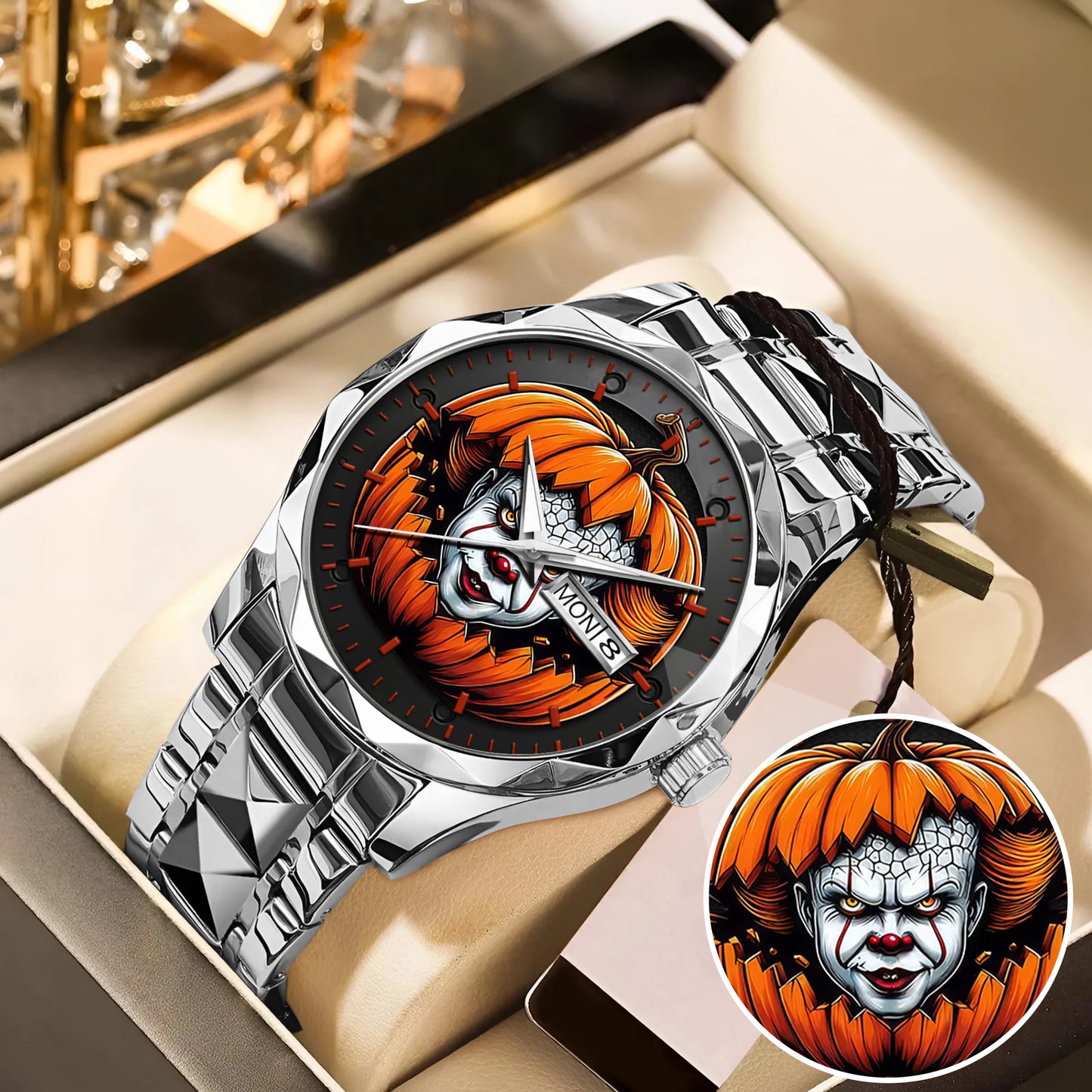 Halloween Horror Movies Personalized Quartz Watch