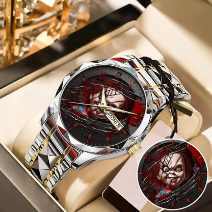 Halloween Horror Movies Personalized Quartz Watch