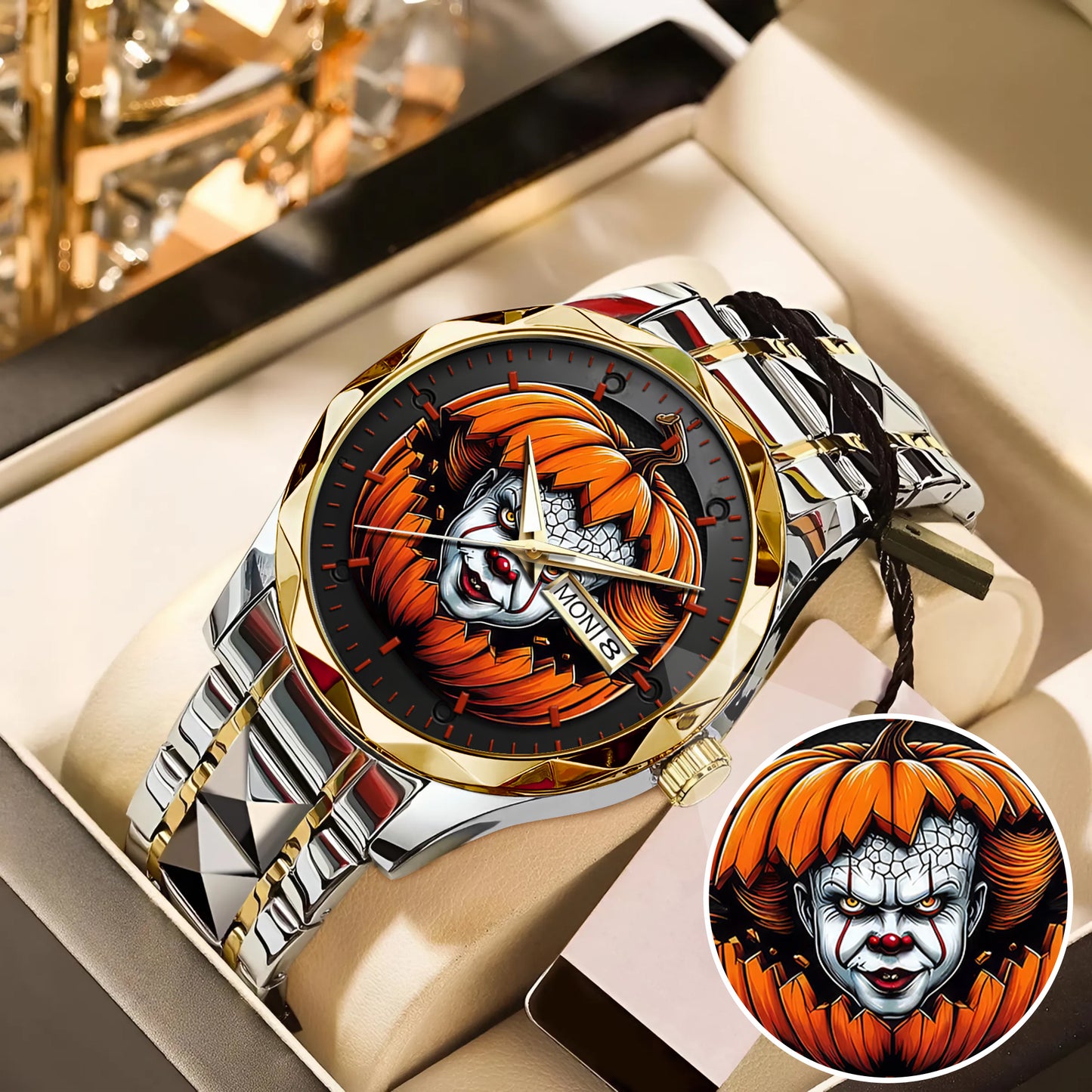 Halloween Horror Movies Personalized Quartz Watch