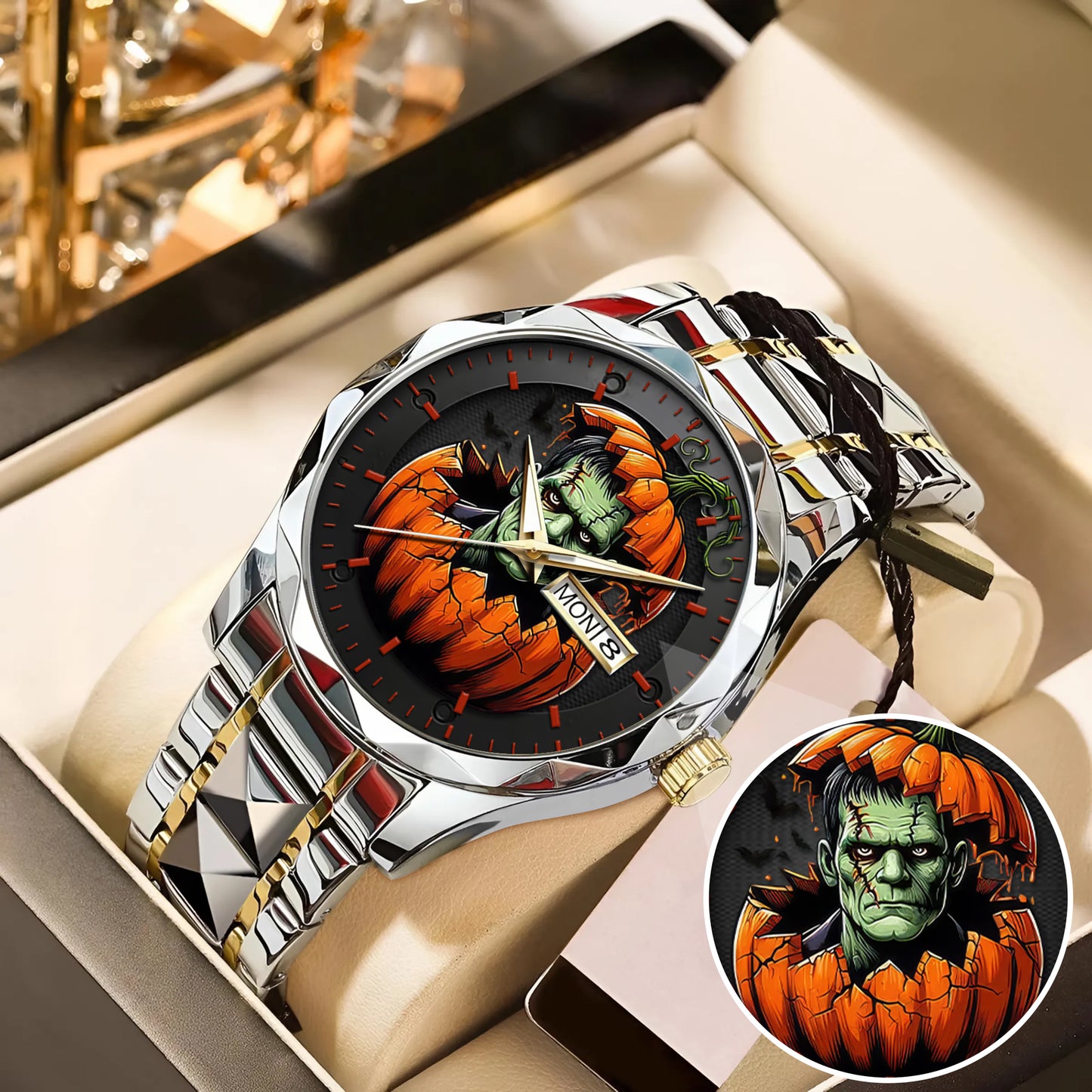 Halloween Horror Movies Personalized Quartz Watch