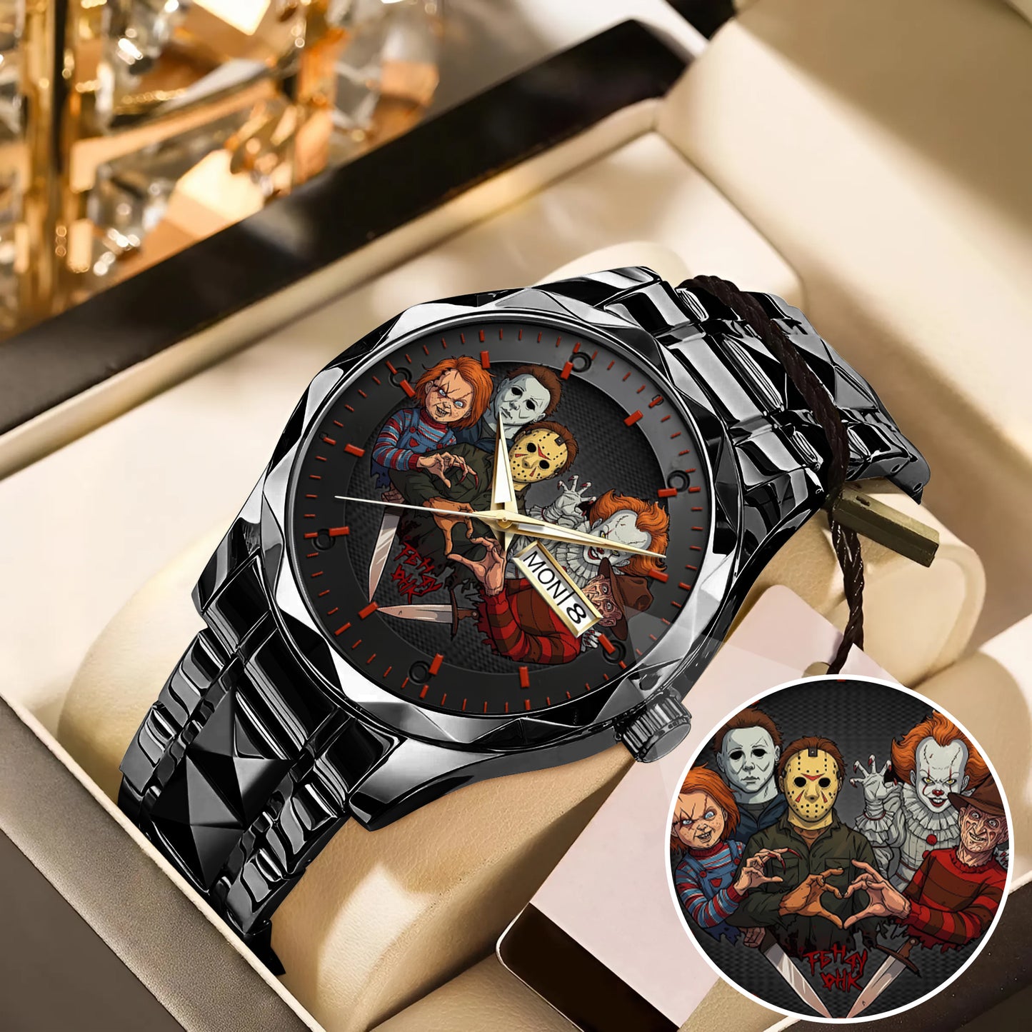 Halloween Horror Personalized Quartz Watch
