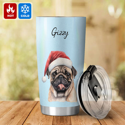 Personalized Pet Christmas Tumbler