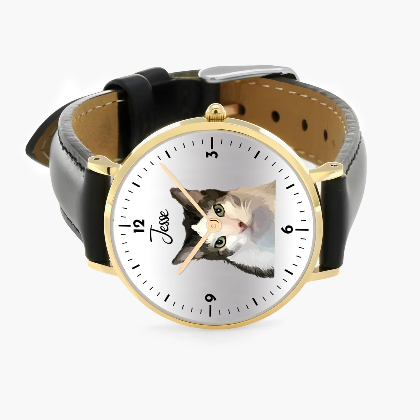 Personalized Pet Portrait Quartz Watch