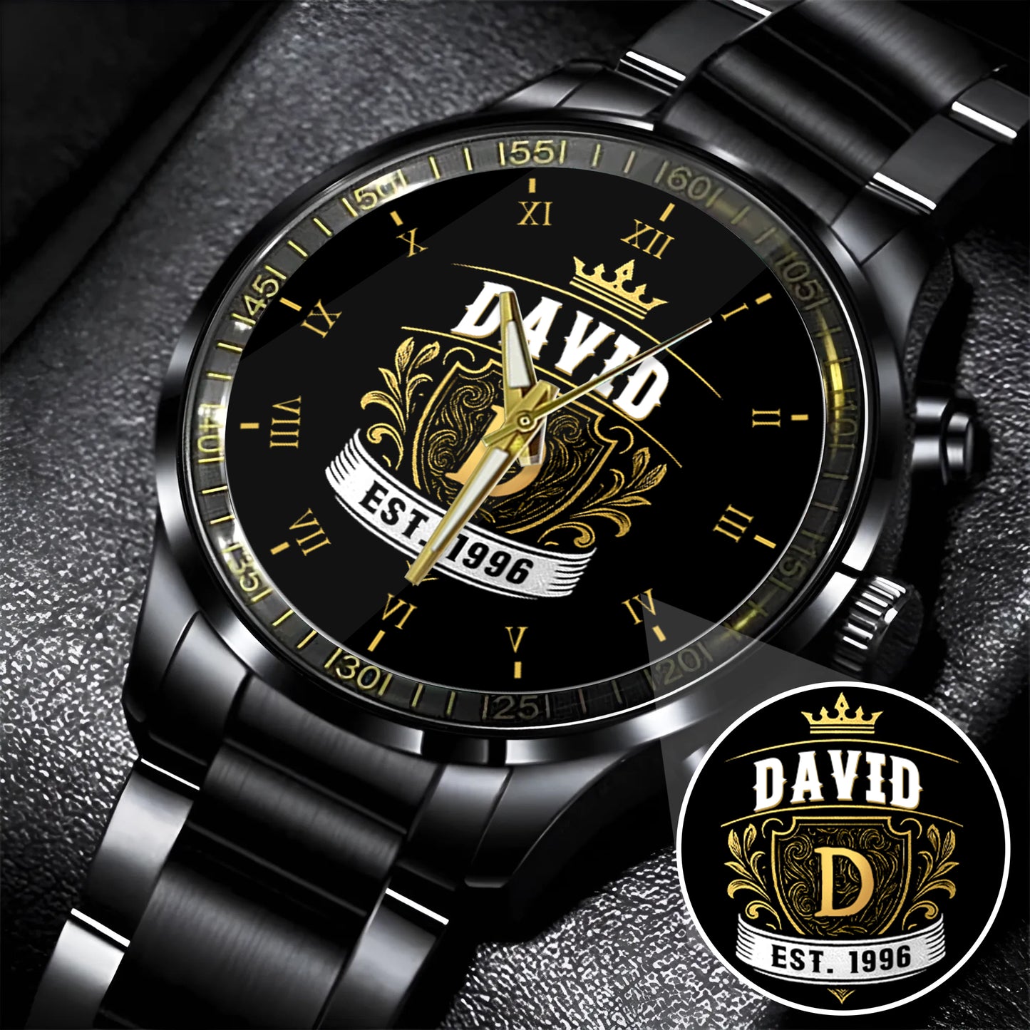 Father's Day Gift For Dad Custom Name Limited Edition Watch