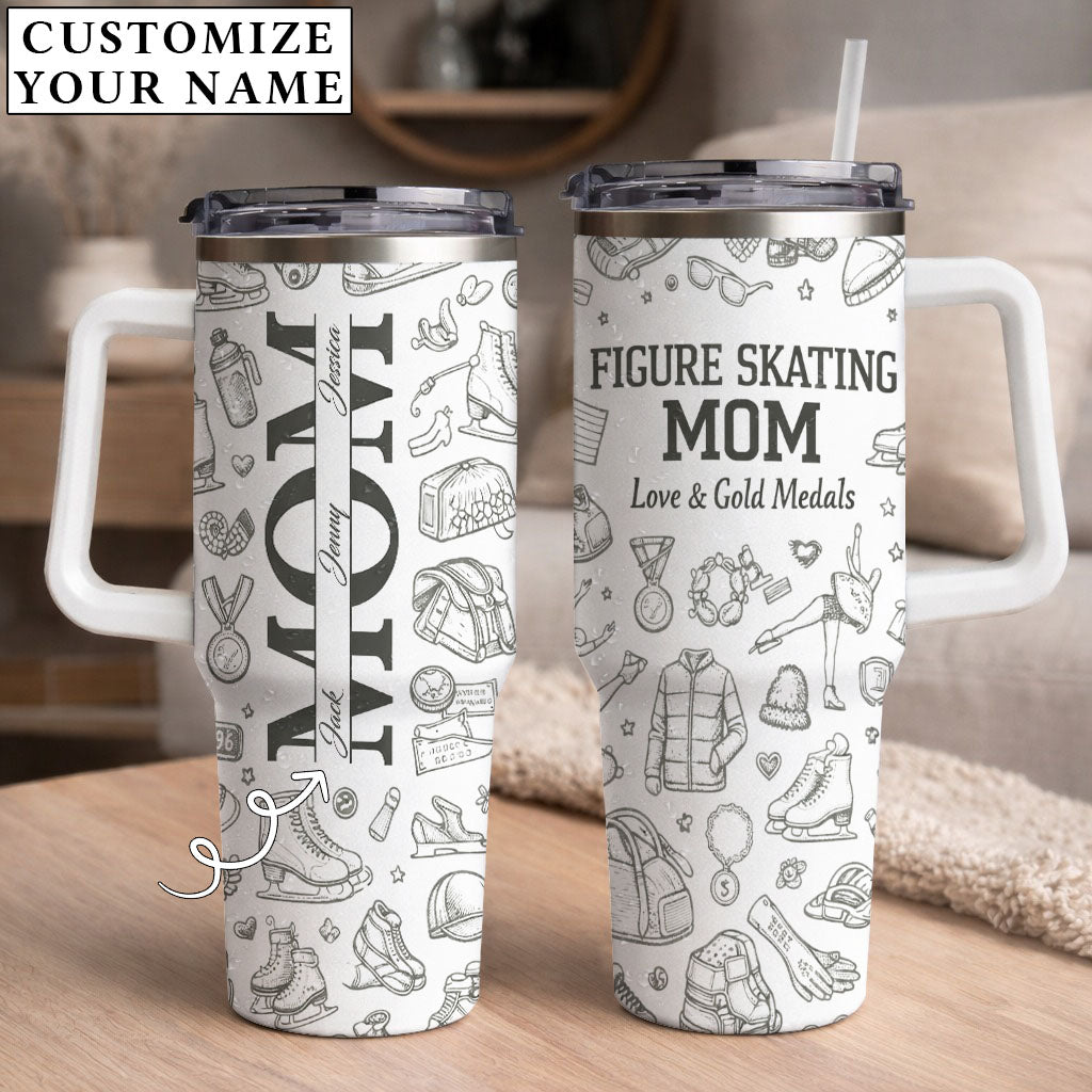 Figure Skating Mom - Personalized 40oz Tumbler