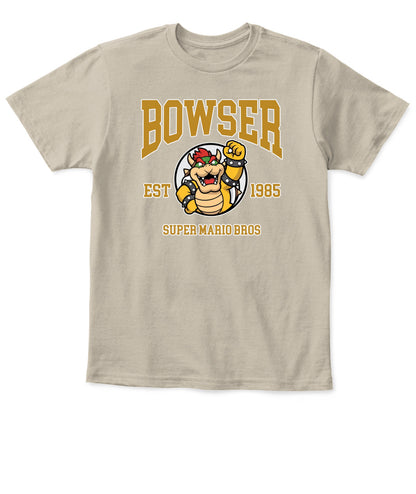 Classic Mario Browser 2-Side Printed Graphic Shirt