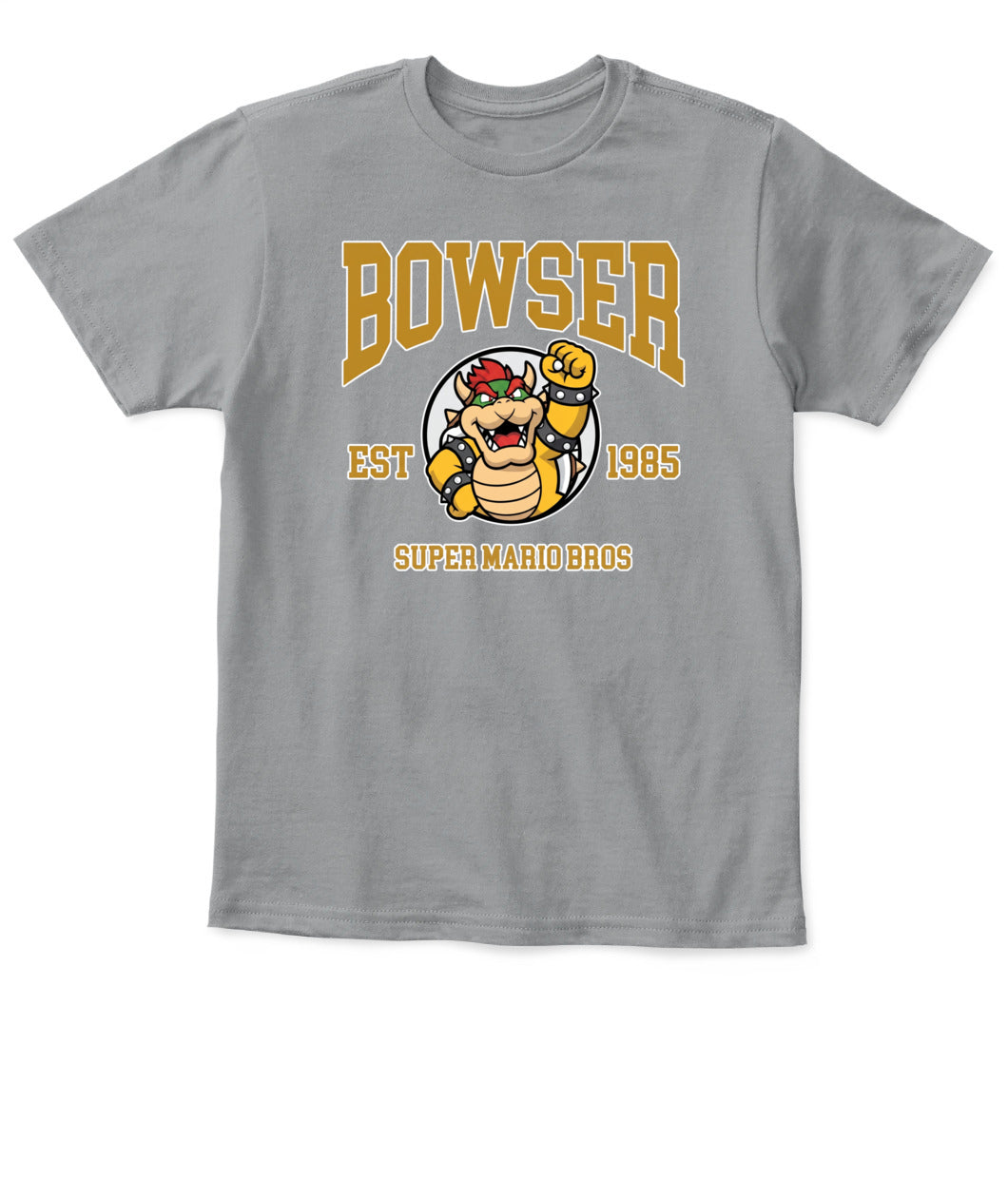 Classic Mario Browser 2-Side Printed Graphic Shirt