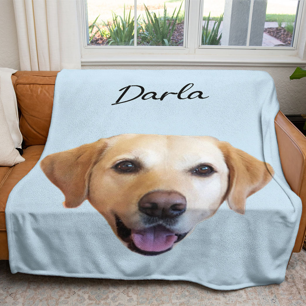 Personalized Pet Soft Blanket