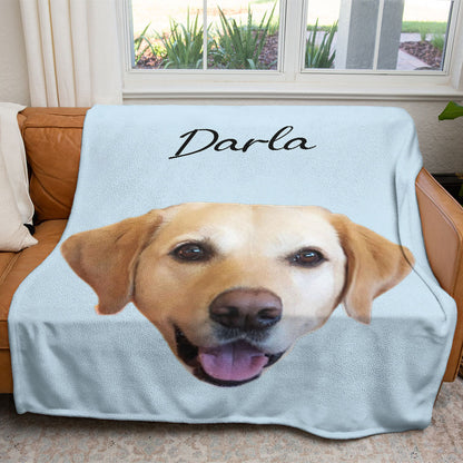 Personalized Pet Soft Blanket