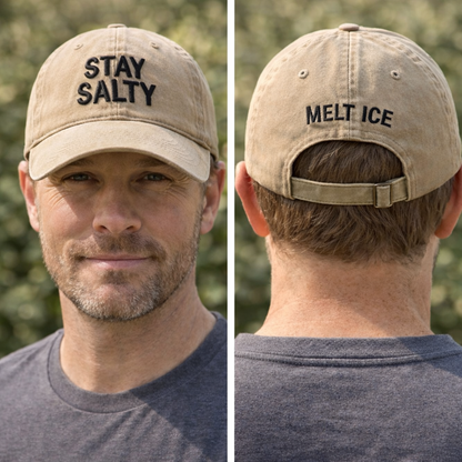 Embroidered MELT ICE Dyed Cap
