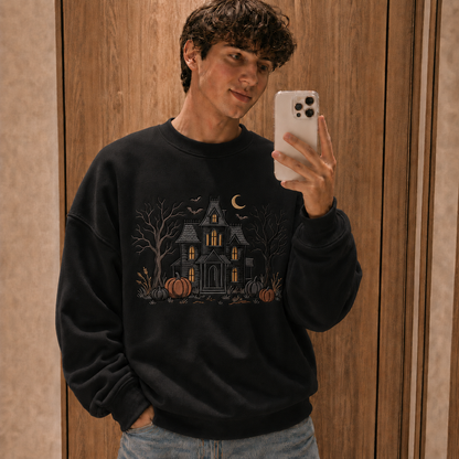 Halloween Town 1998 Embroidered Sweatshirt