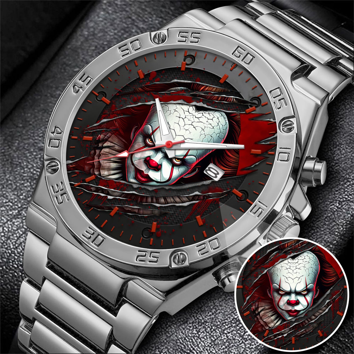Halloween Horror Movies Personalized Quartz Watch