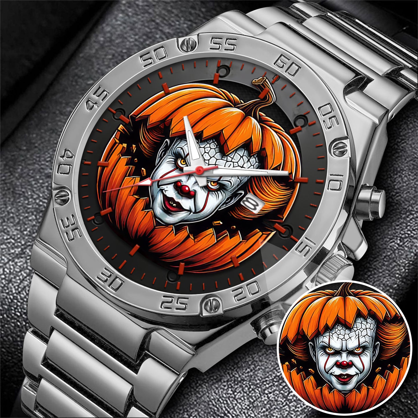 Halloween Horror Movies Personalized Quartz Watch