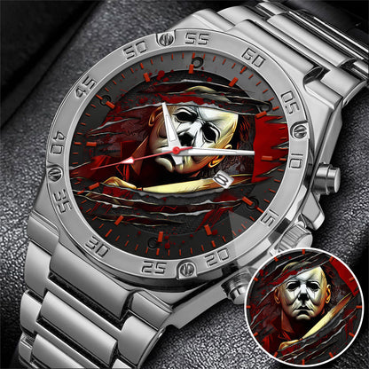 Halloween Horror Movies Personalized Quartz Watch