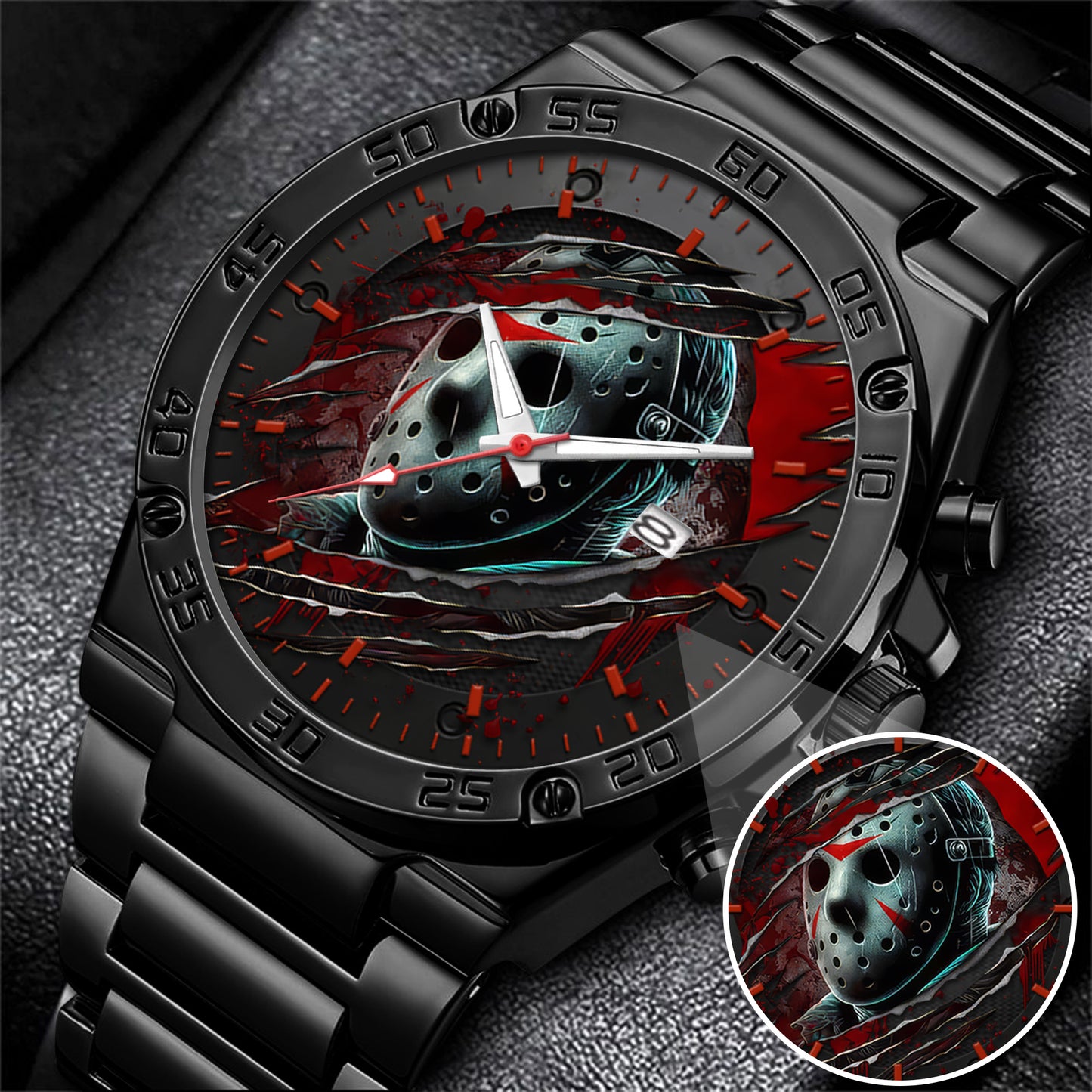 Halloween Horror Movies Personalized Quartz Watch