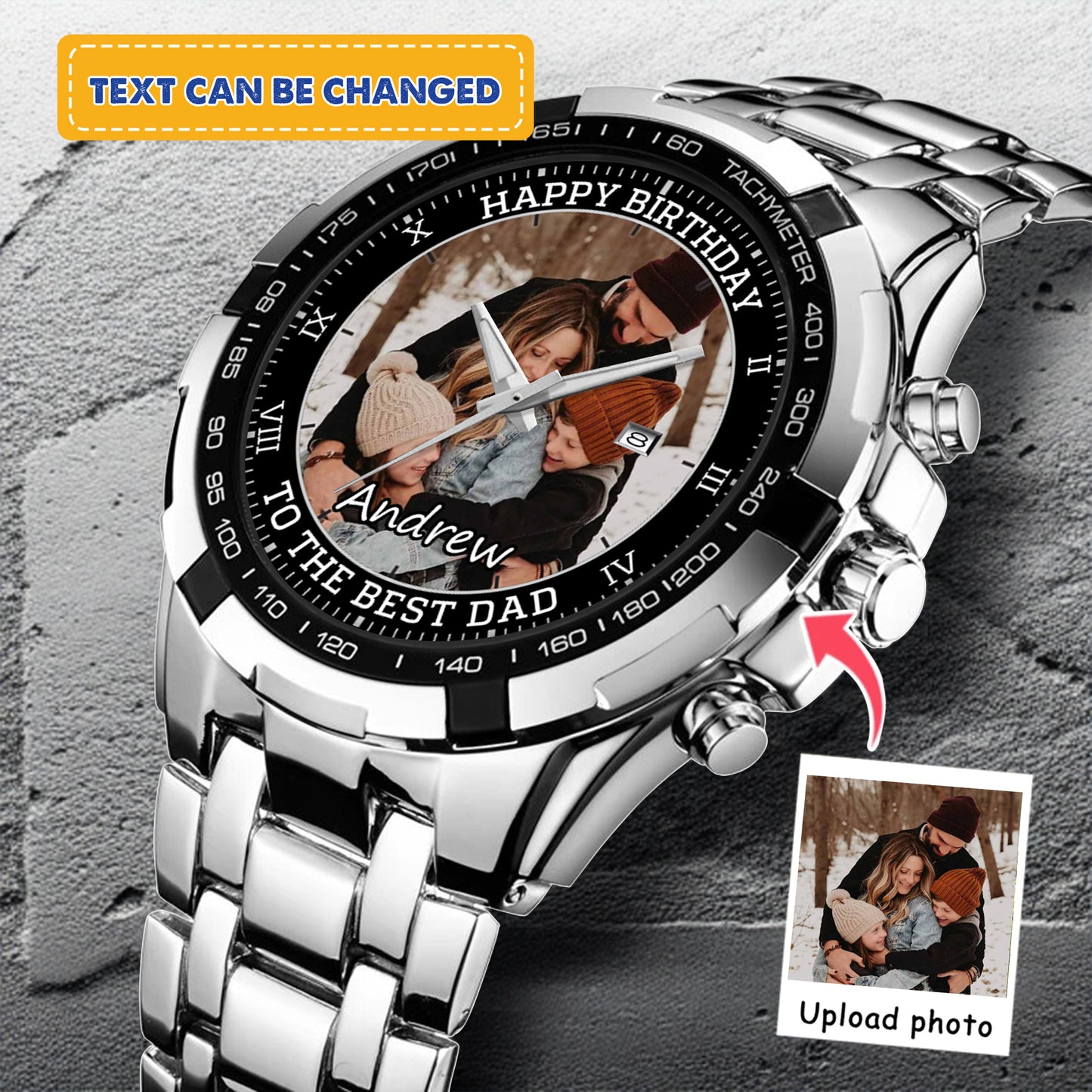 The Best Family Personalized Photo Watch