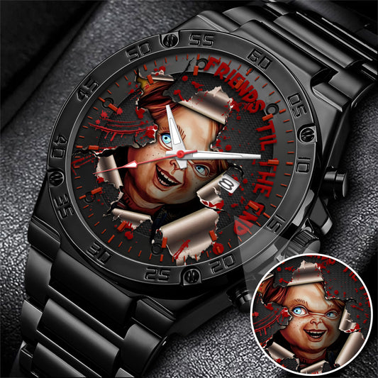Halloween Horror Movies Personalized Quartz Watch