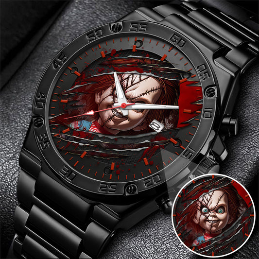 Halloween Horror Movies Personalized Quartz Watch