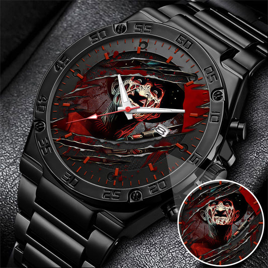 Halloween Horror Movies Personalized Quartz Watch