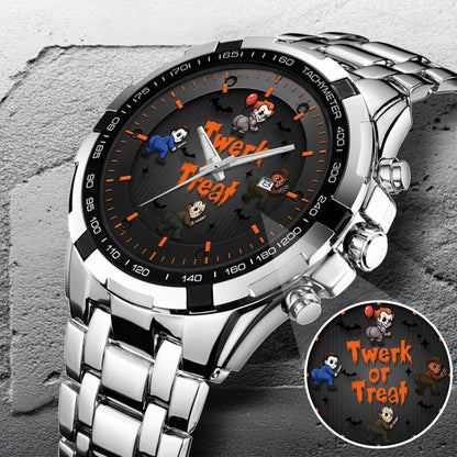 Halloween Horror Movies Twerk Or Treat Personalized Quartz Watch