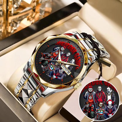 Halloween Horror Movies Murder Gang Personalized Quartz Watch