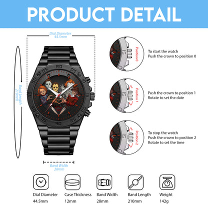 Halloween Horror Personalized Quartz Watch