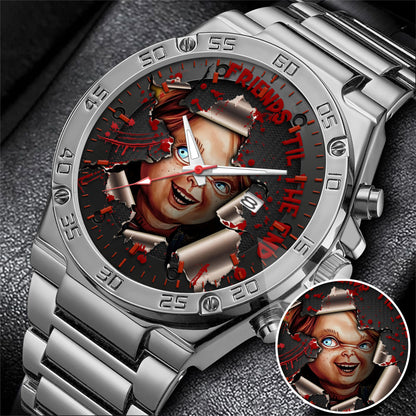 Halloween Horror Movies Personalized Quartz Watch
