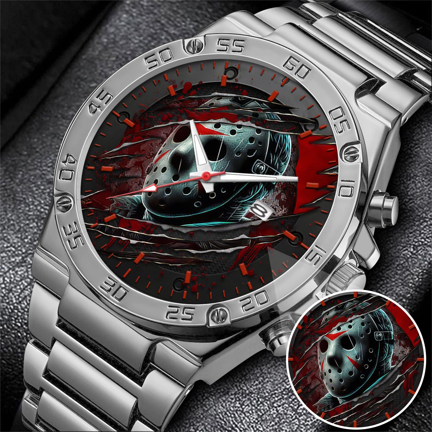 Halloween Horror Movies Personalized Quartz Watch