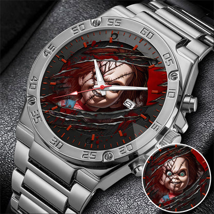 Halloween Horror Movies Personalized Quartz Watch