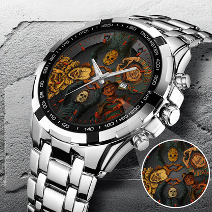 Halloween Horror Movies Personalized Quartz Watch