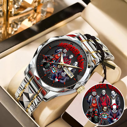Halloween Horror Movies Murder Gang Personalized Quartz Watch