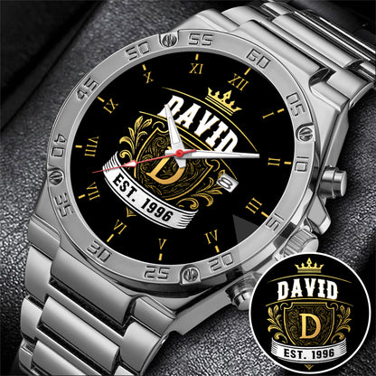 Father's Day Gift For Dad Custom Name Limited Edition Watch