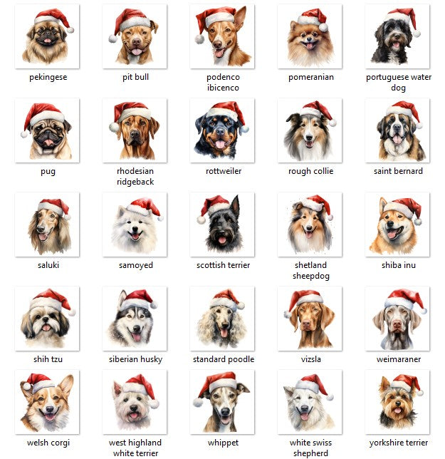 Personalized Pet Christmas Woven Blanket