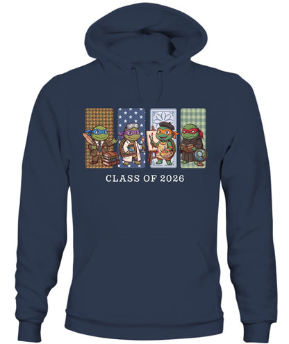 Teenage Mutant Ninja Turtles Class Of 2026 Printed Graphic Hoodie Sweatshirt T-Shirt