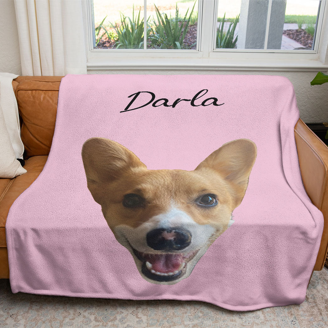 Personalized Pet Soft Blanket