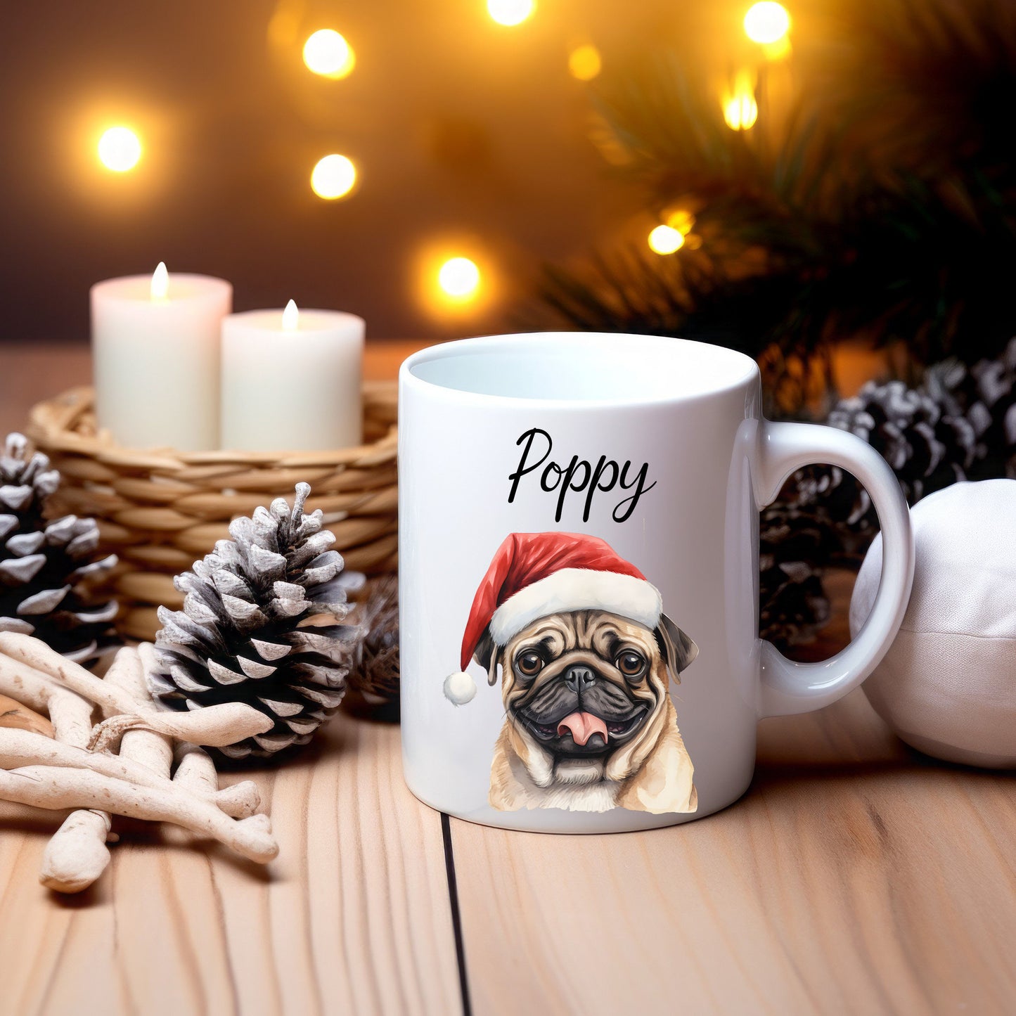 Personalized Pet Christmas Mug