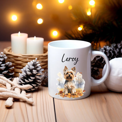 Personalized Pet Autumn Christmas Mug