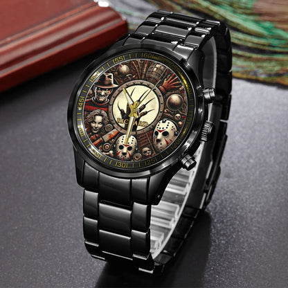 Halloween Horror Movies Personalized Quartz Watch