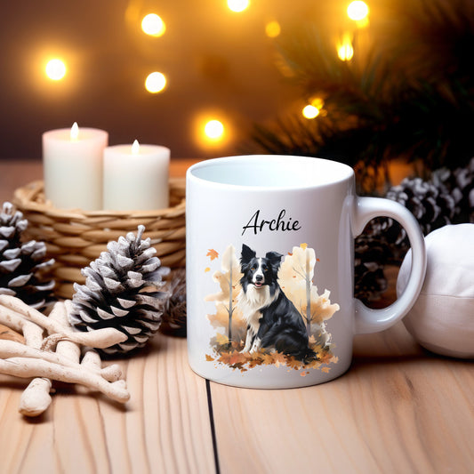 Personalized Pet Autumn Christmas Mug