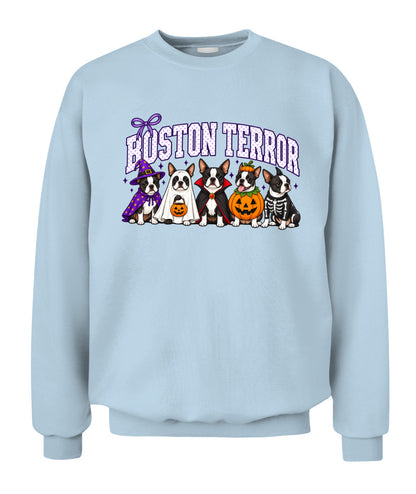 Halloween Custom Dog Breed Printed Graphic Sweatshirt T-Shirt